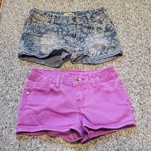 Girls Shorts Bundle - (2 Pairs) - Size 8